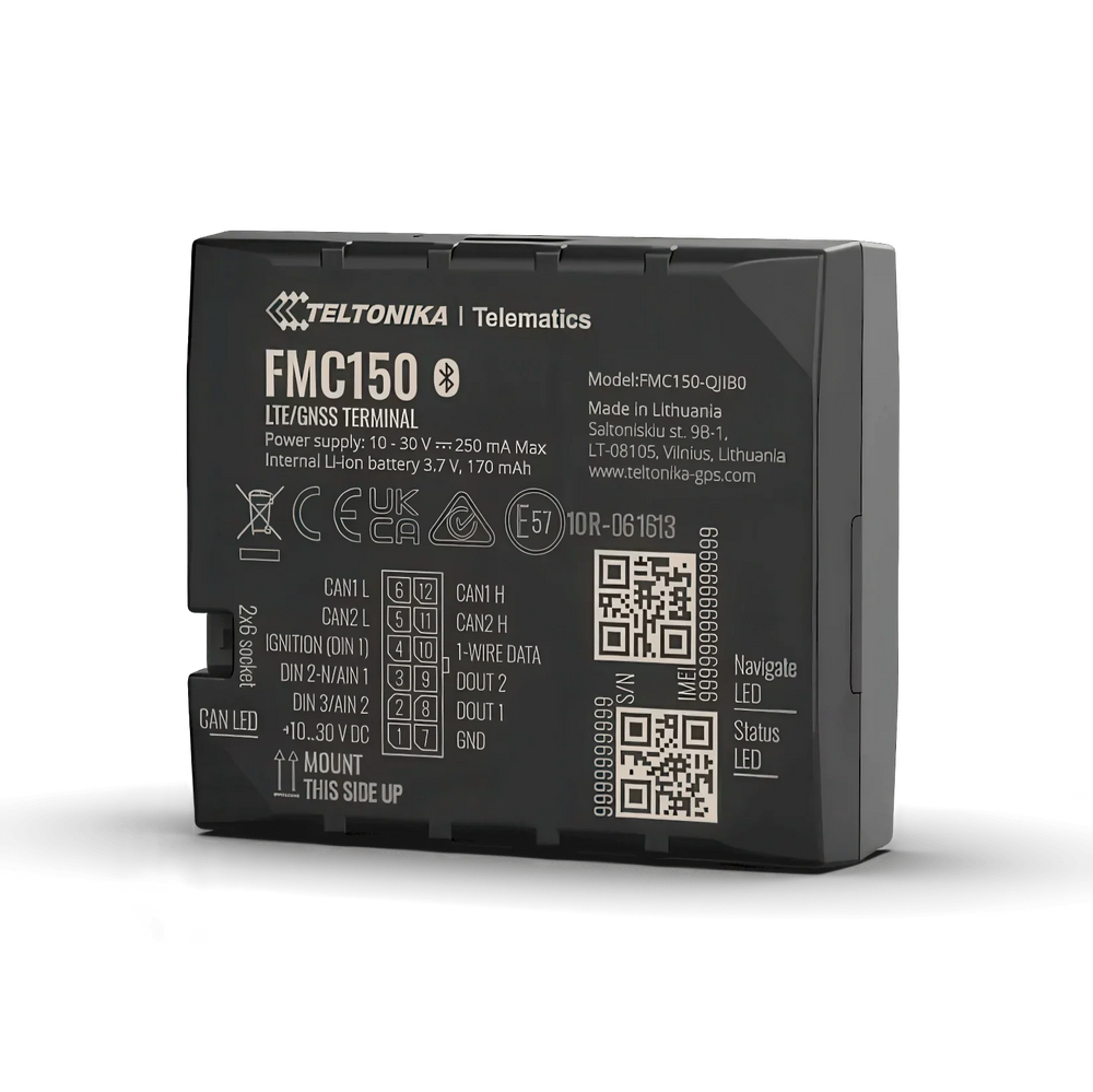 TELTONIKA GPS Tracker FMC150 Advanced 4G LTE - Track Vision Tech Shop
